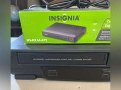 Orion Digital VCR (no remote ) & Insignia Converter Box. Appears new in box.