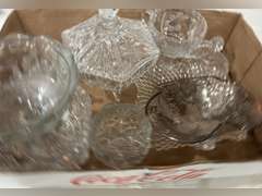 Assorted Lead Crystal Dishes