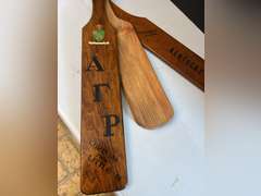 University of Wisconsin & KY Sorority paddles.
