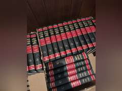 Appears to be a complete set of Colliers encyclopedia