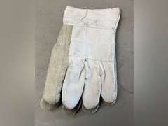 Whisk broom and 2 pair of heavy gloves.