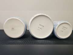 3 Piece canister set marked R.B. Bernarda & Lazarus