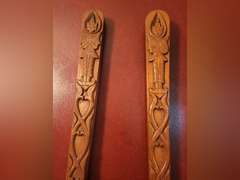 Fork and Spoon Wall Hanging - 39" and 41"