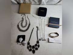 Assorted costume jewelry