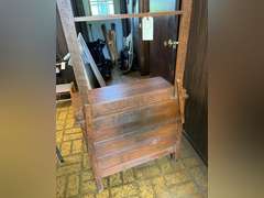 Wash stand. bottom doors need hardware. 51”t x 30” w x 16.5”d.