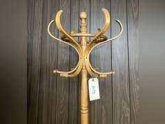 Coat, hat and umbrella rack, 71” tall x 16”d.