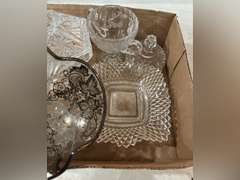 Assorted Lead Crystal Dishes