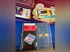 Large lot of sewing supplies.