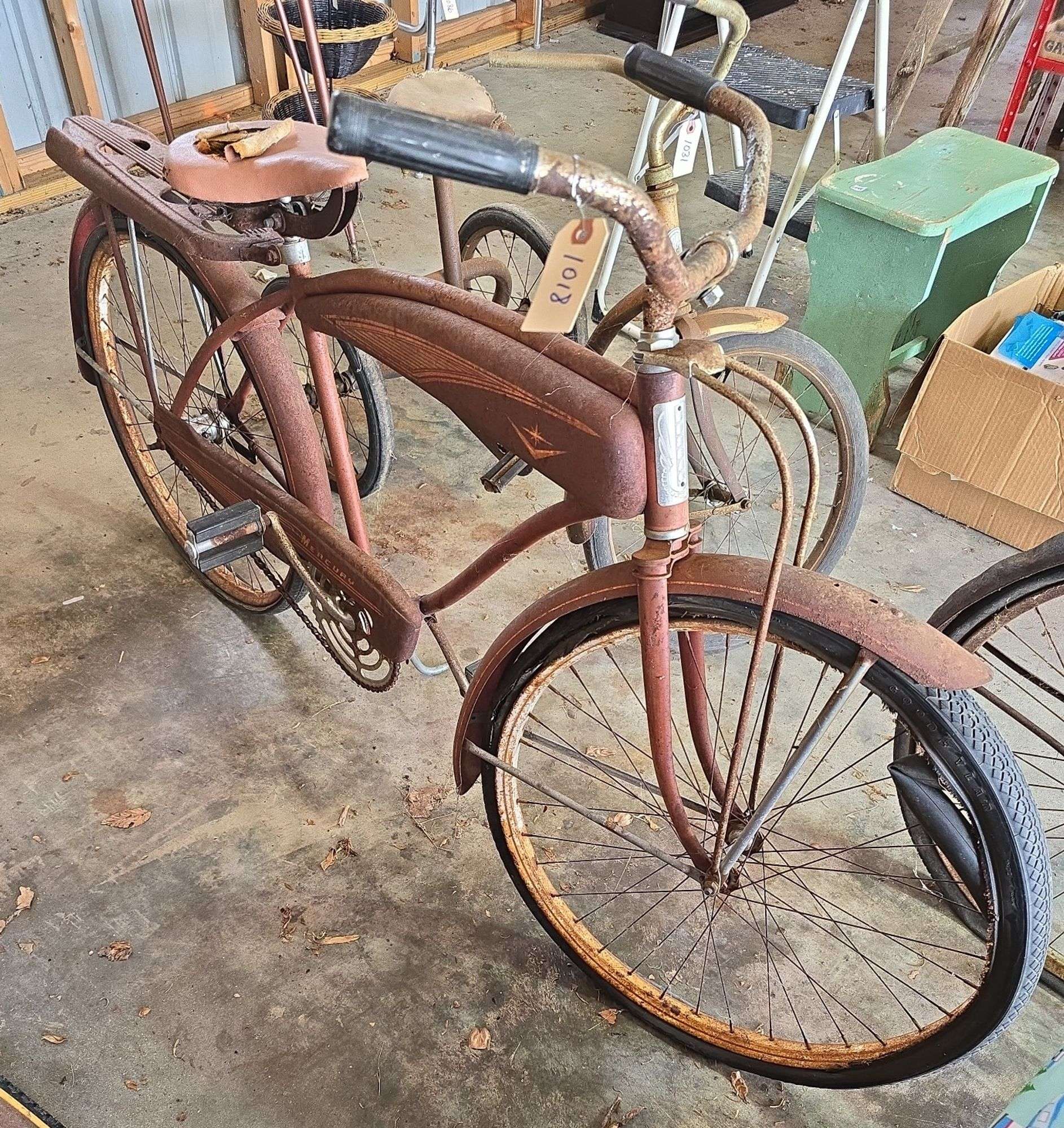 1950s Murray Mercury men's bicycle - Northern Kentucky Auction, LLC