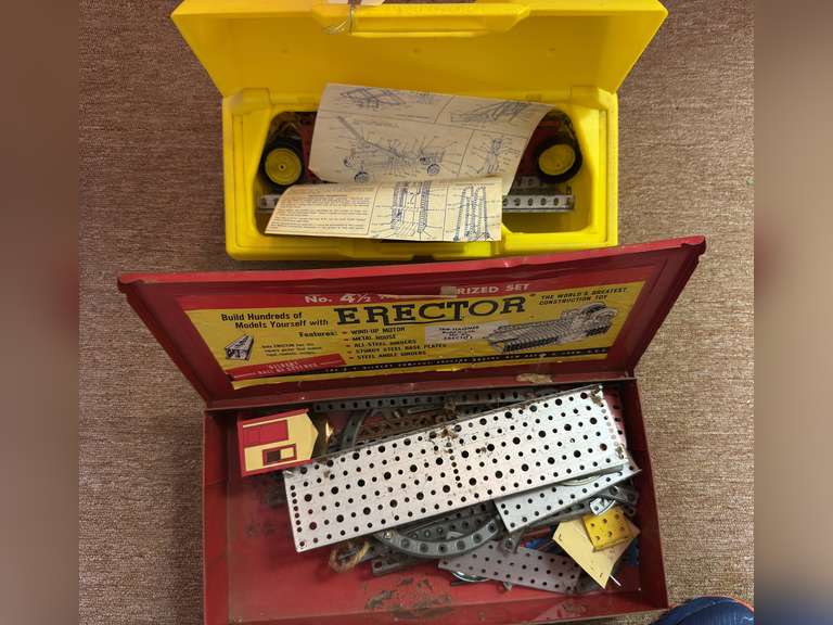 Parts of erector sets Northern Kentucky Auction, LLC