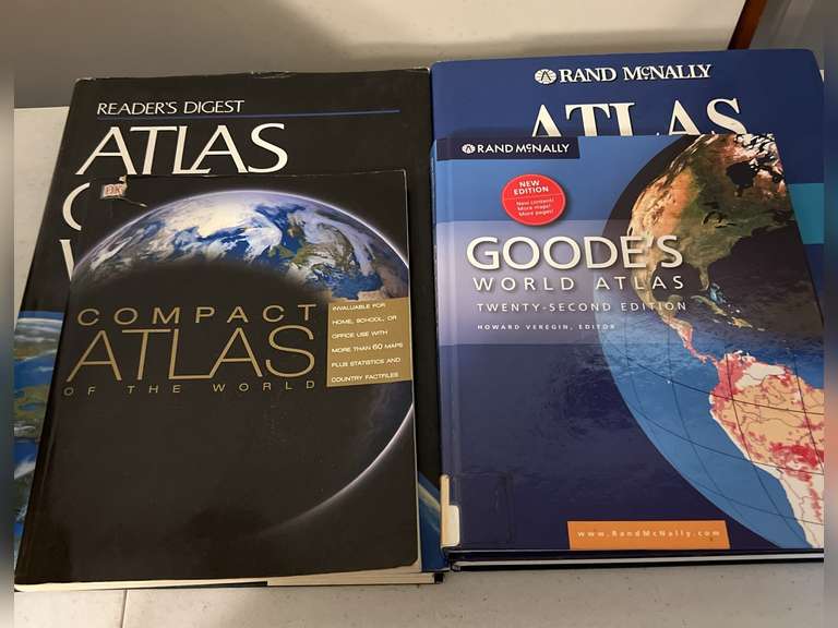 Atlas books. - Northern Kentucky Auction, LLC