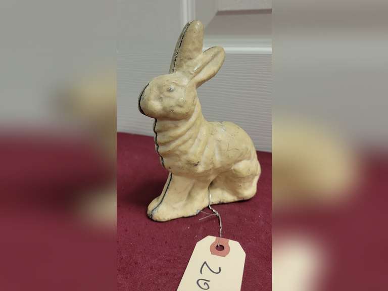 Cast Aluminum Rabbit Bank - Northern Kentucky Auction, LLC