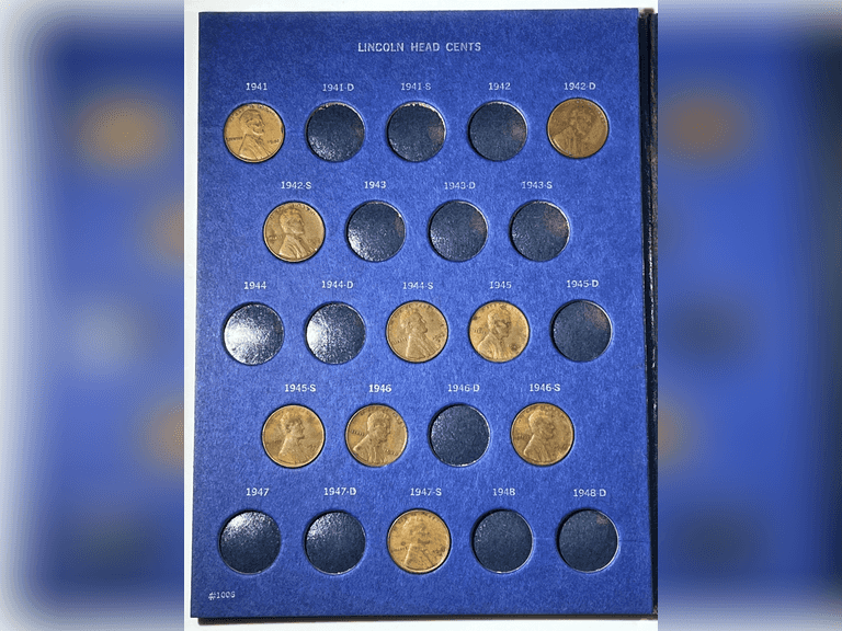 Lincoln Cents Starting 1941 - Shore Line Collector book