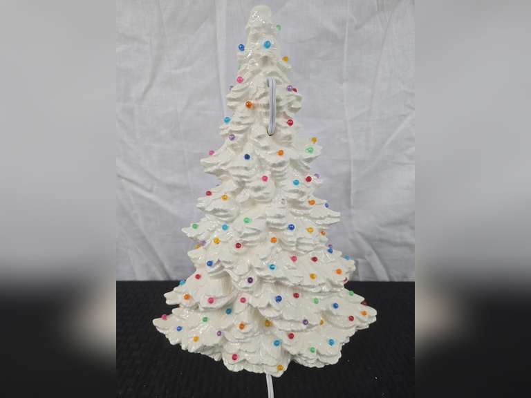 Lighted Ceramic Christmas Tree