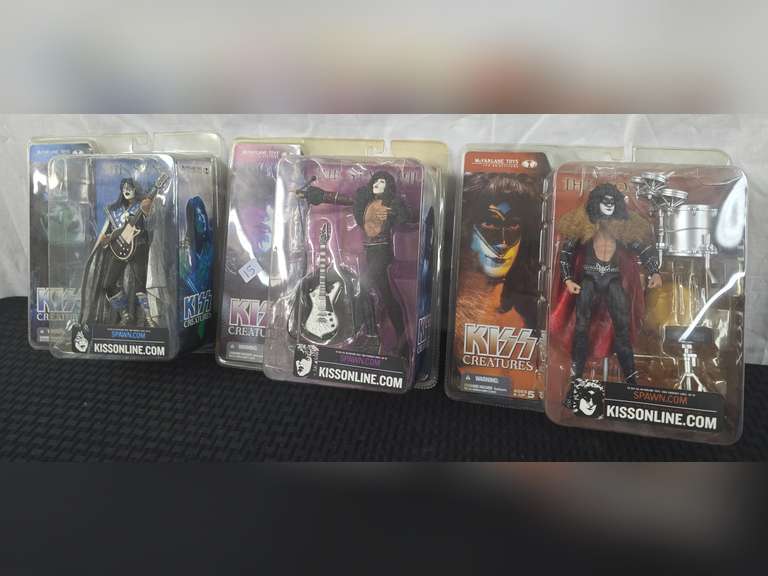 KISS Figurines, original packaging
