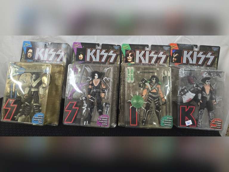 KISS Ultra Action Figures, original packaging