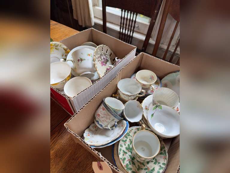 Cups and saucers