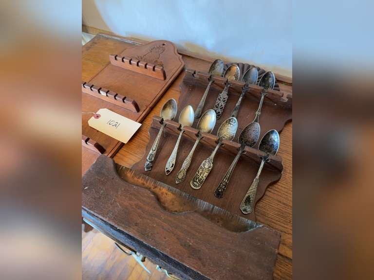 Collectible spoons and racks
