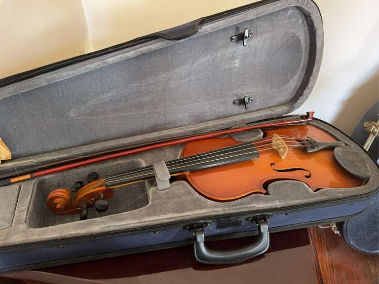 Violin and case