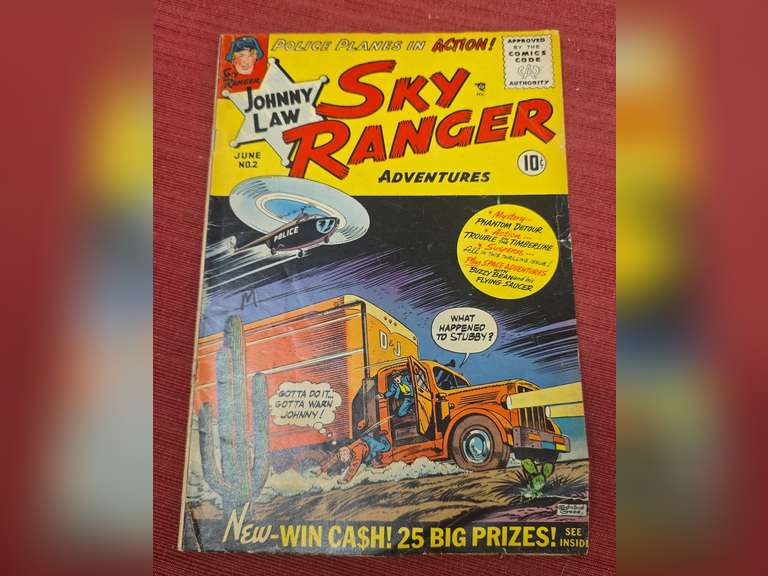 Sky Ranger Comics vol. 1 no. 2 June 1955 - Northern Kentucky Auction, LLC