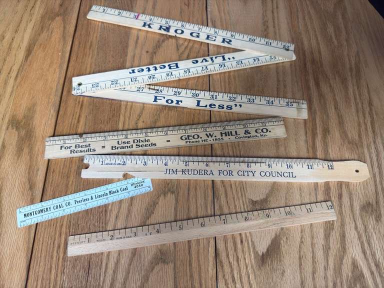 Clustania Ruler Rulers - Northern Kentucky Auction, LLC