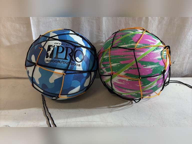 2  Sports balls, tetherballs?