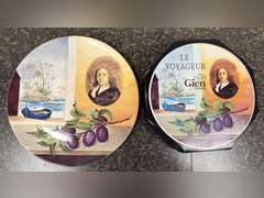 Dinner plates and platter - donated by Staffordsburg United Methodist