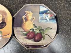 Dinner plates and platter - donated by Staffordsburg United Methodist