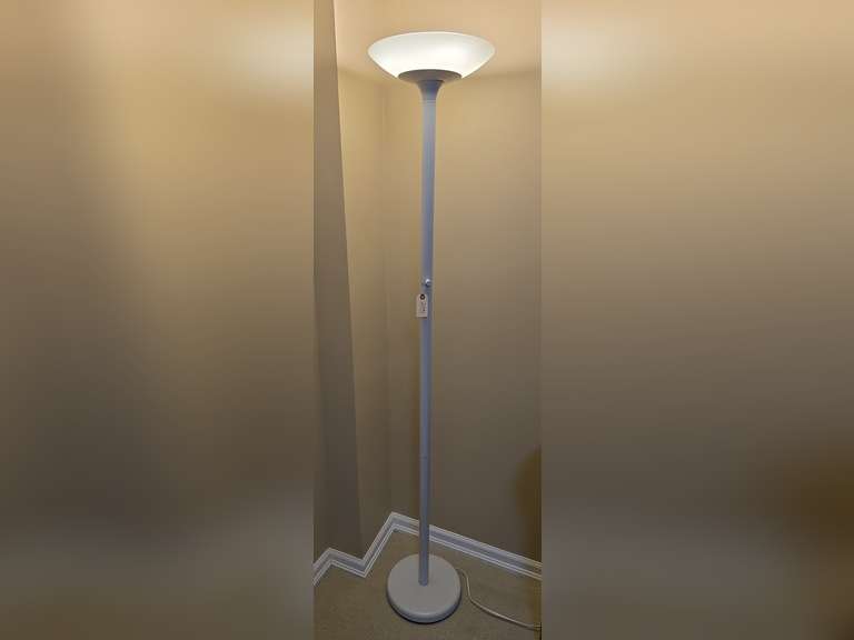Metal Floor Lamp, Dimmable - 71in