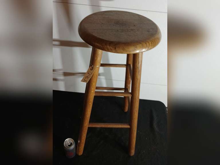 Wooden Stool - 30" Tall