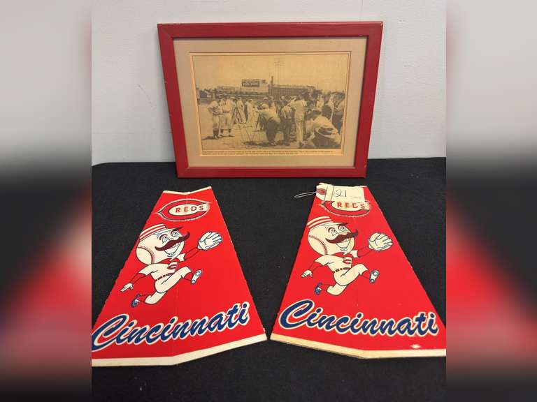 Cincinnati Reds Crosley Field Memorabilia