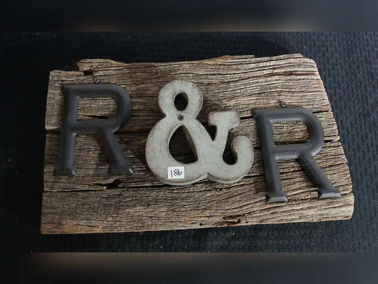 "R & R" Wall Hanging
