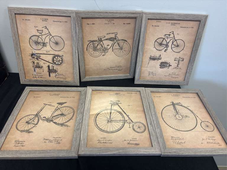 Vintage Bicycle Prints