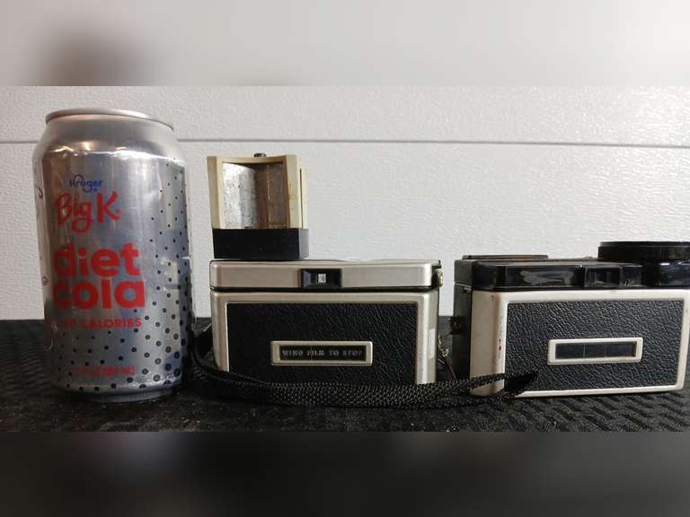 2 Kodak Instamatic Cameras