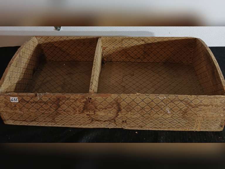 Antique tray from trunk