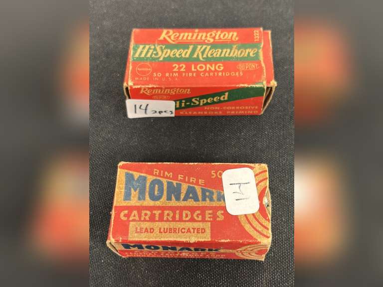 Remington and Monarck Cartridges
