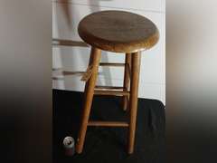 Wooden Stool - 30" Tall