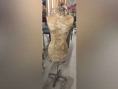 Antique dress form
