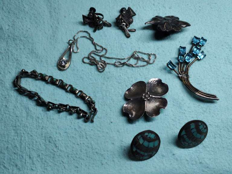 Lot of Sterling & Mexican silver