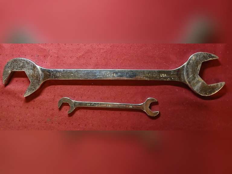 Mac tools angle open end wrenches(2), DA48 & DA20, sae