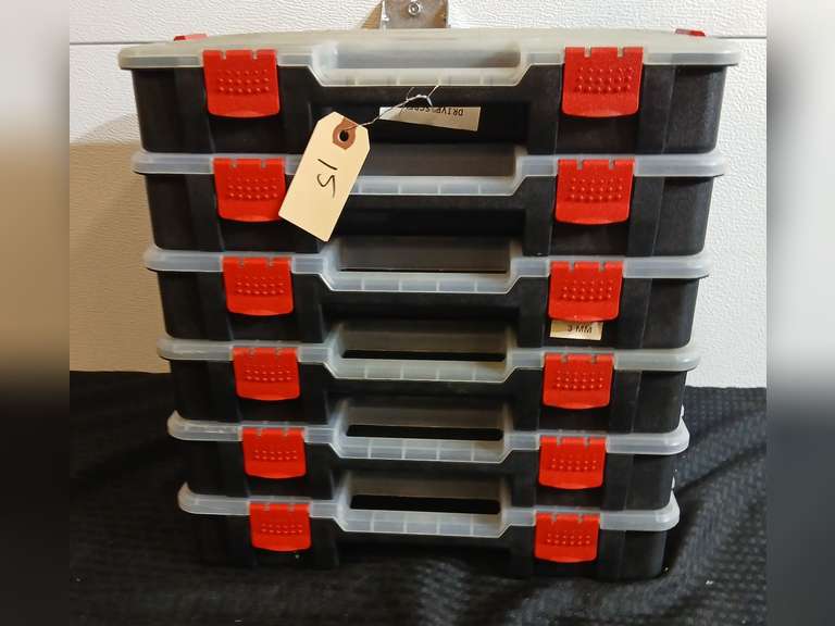 Stackable organizers with contents