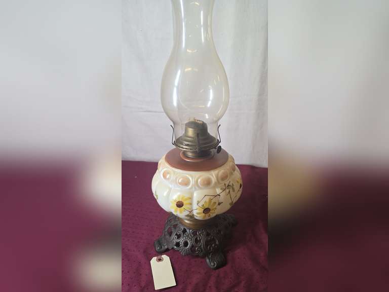 Vintage kerosene lamp