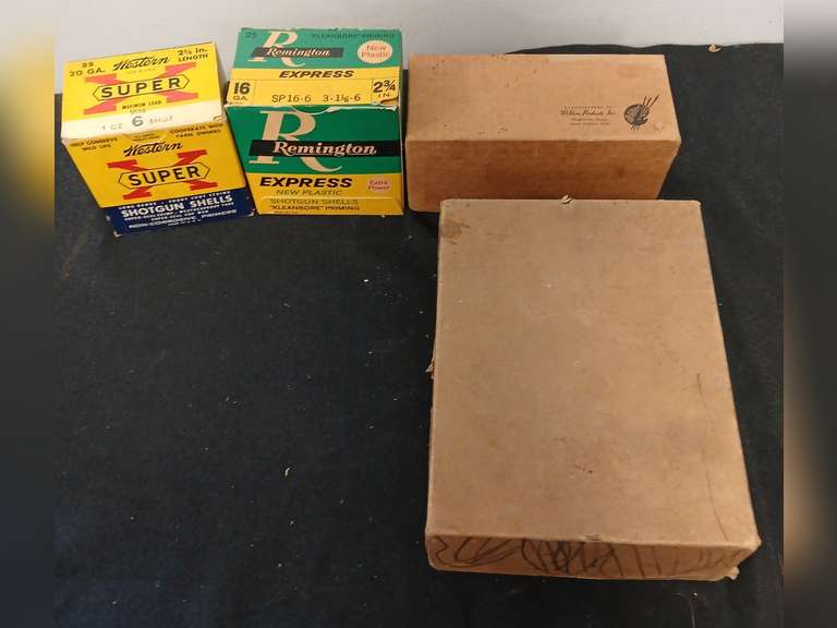 Shotgun shells, 410, 20, 16, 12 gauges, lead air rifle shot,  other ammo