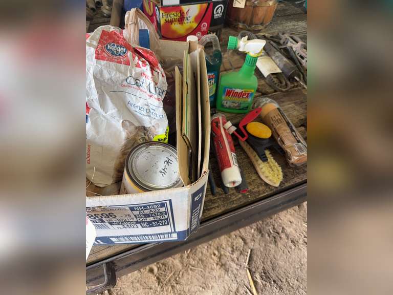 Painting supplies and miscellaneous