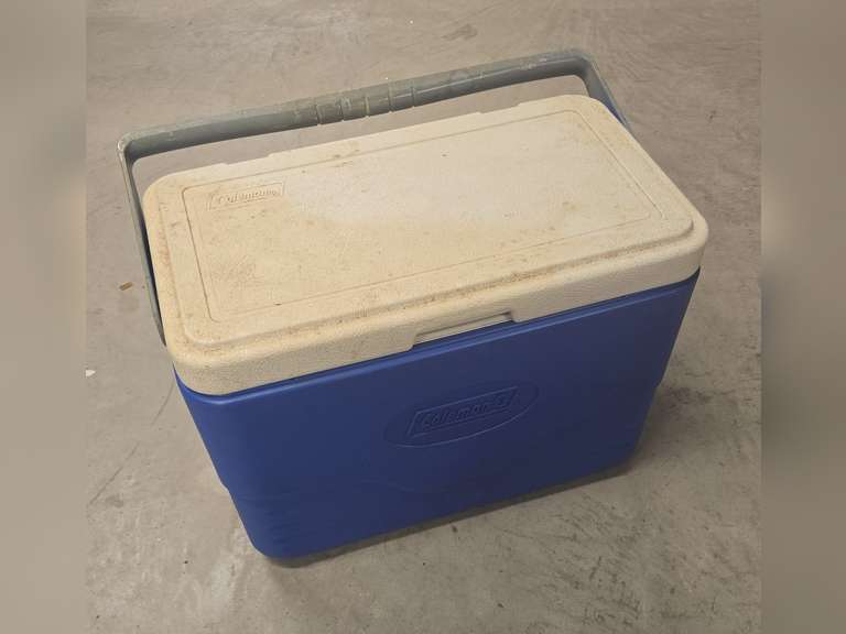 Coleman cooler.