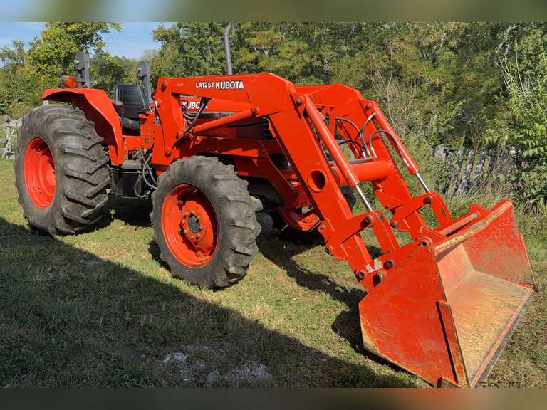 Estate in Independence, Kubota with loader, JD round bailer, square bailer, many other implements and barn items. Household fine furniture, kitchen items, 87 Corvette, and much more