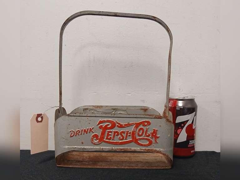 Pepsi Cola metal carton