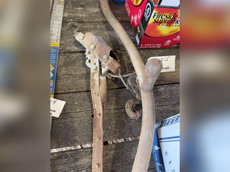 Come along and handle to a scythe