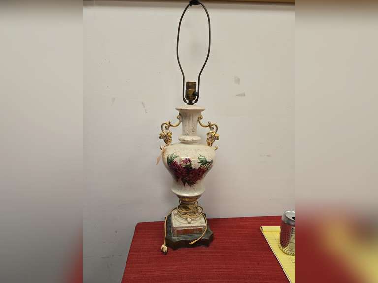 Handpainted Ceramic Lamp