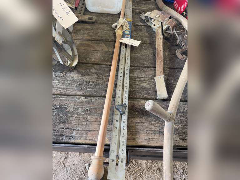 48" Drywall square and a flagpole